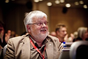 LO-kongressen 2013 - APFs delegat Tore Sjølie. (Foto: Sissel M. Rasmussen)